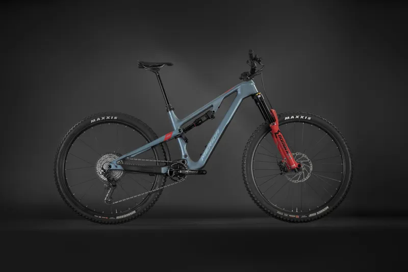 Merida - One-Forty 6000 Full Suspension Trail Bike in Blue-6