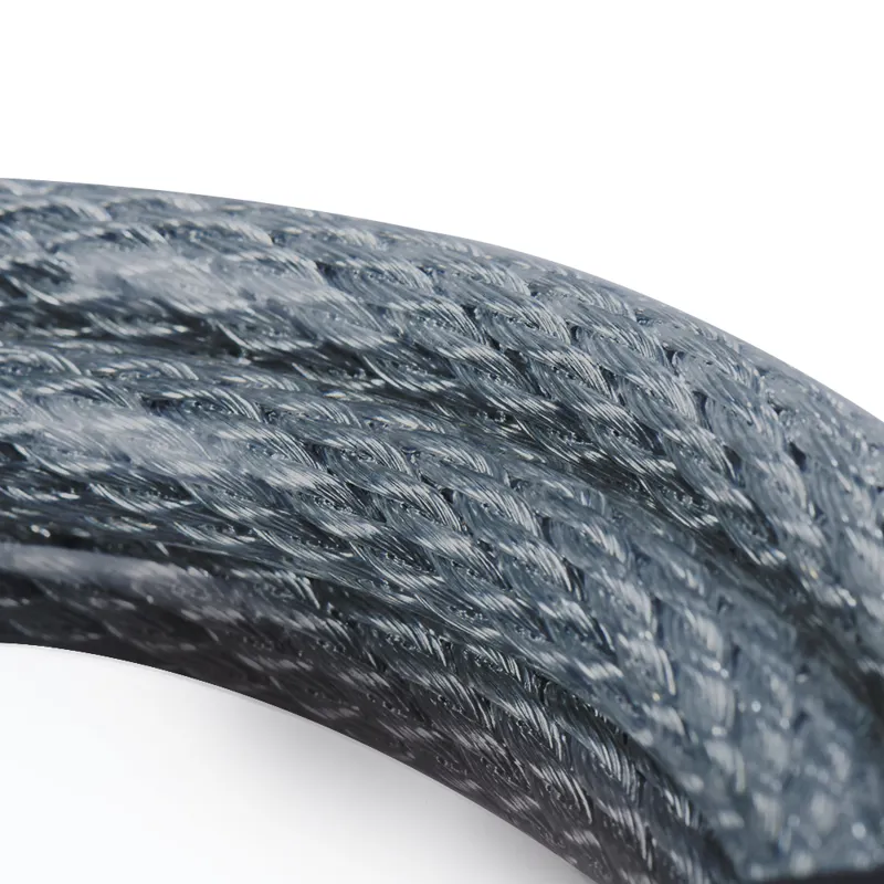 Oxford - Bumper Cable Lock Smoke 6mm x 600mm-1