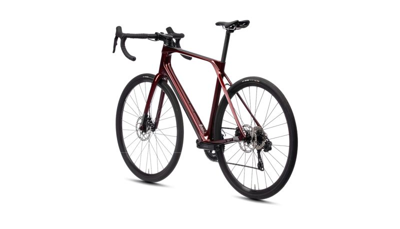 Merida - Scultura Endurance 6000 Di2 Endurance Road Bike in Dark Red/Black-3