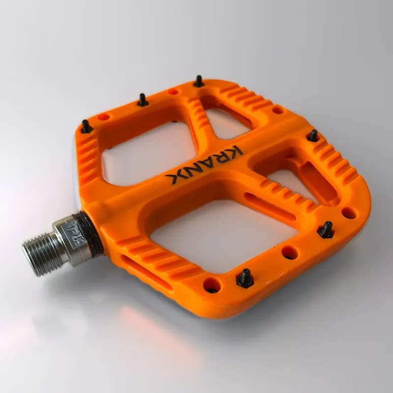 KranX - Trail Bright Platform Pedal Orange