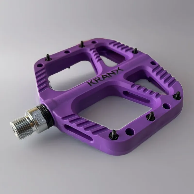 KranX - Trail Bright Platform Pedal Purple