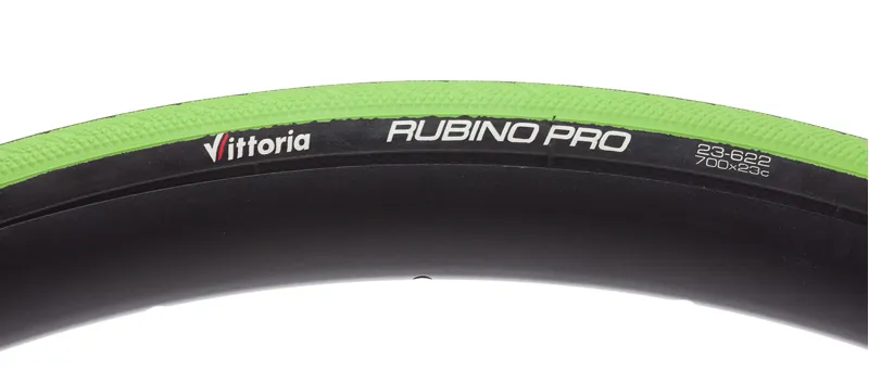 Vittoria - Rubino III 23-622 Lime/Black 700x23c-1