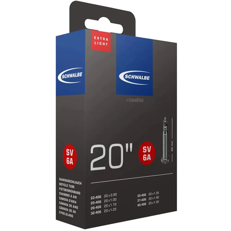 Schwalbe - 20X1.3/8-1.5 Presta Xtra Light SV6A