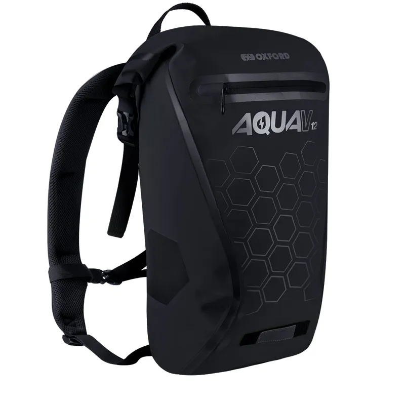 Oxford - Aqua V 12 Backpack Black