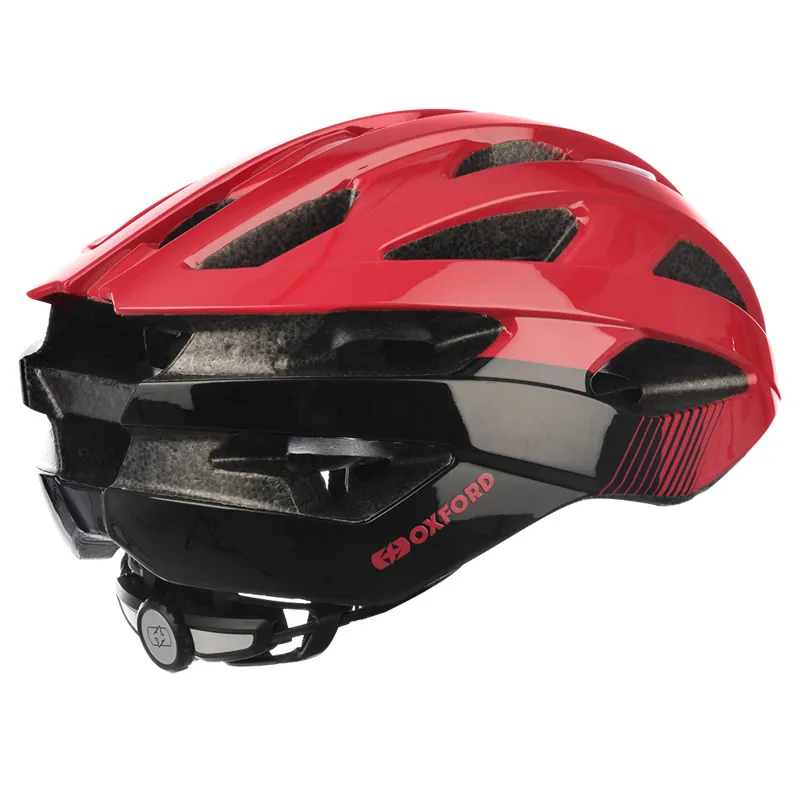 Oxford - Raven Road Helmet Red-1