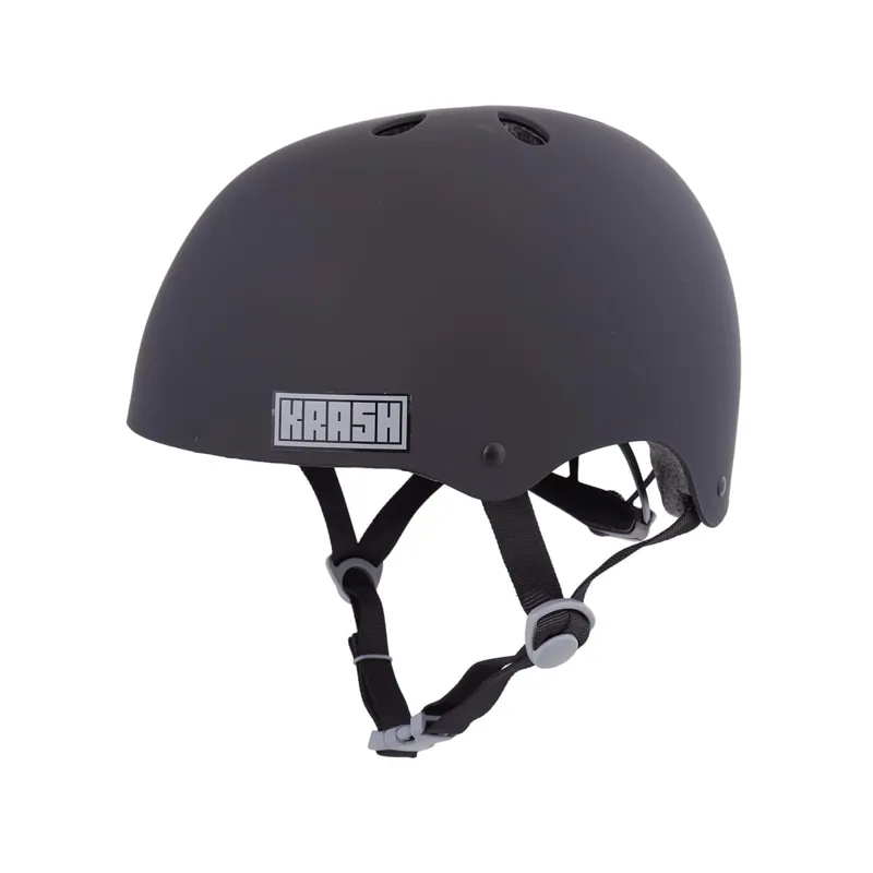 Raskullz - Krash Pro FS Child Helmet - 50-54cm - Matt Black