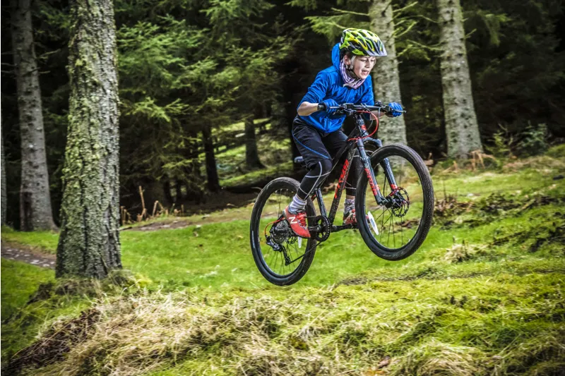 Frog MTB 62 - Met Grey and Neon Red-3