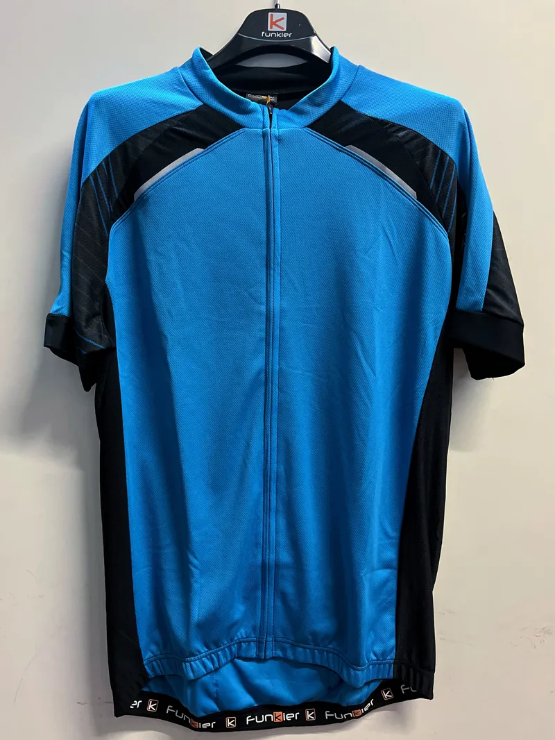 Funkier Gents Active SS Cycling Jersey in Blue XXL
