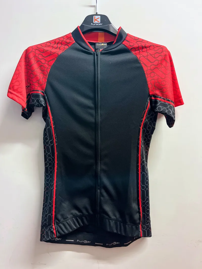 Funkier Ladeis SS Jersey Red/Black