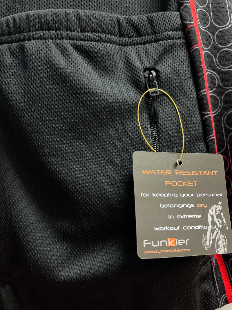 Funkier Ladeis SS Jersey Red/Black-2