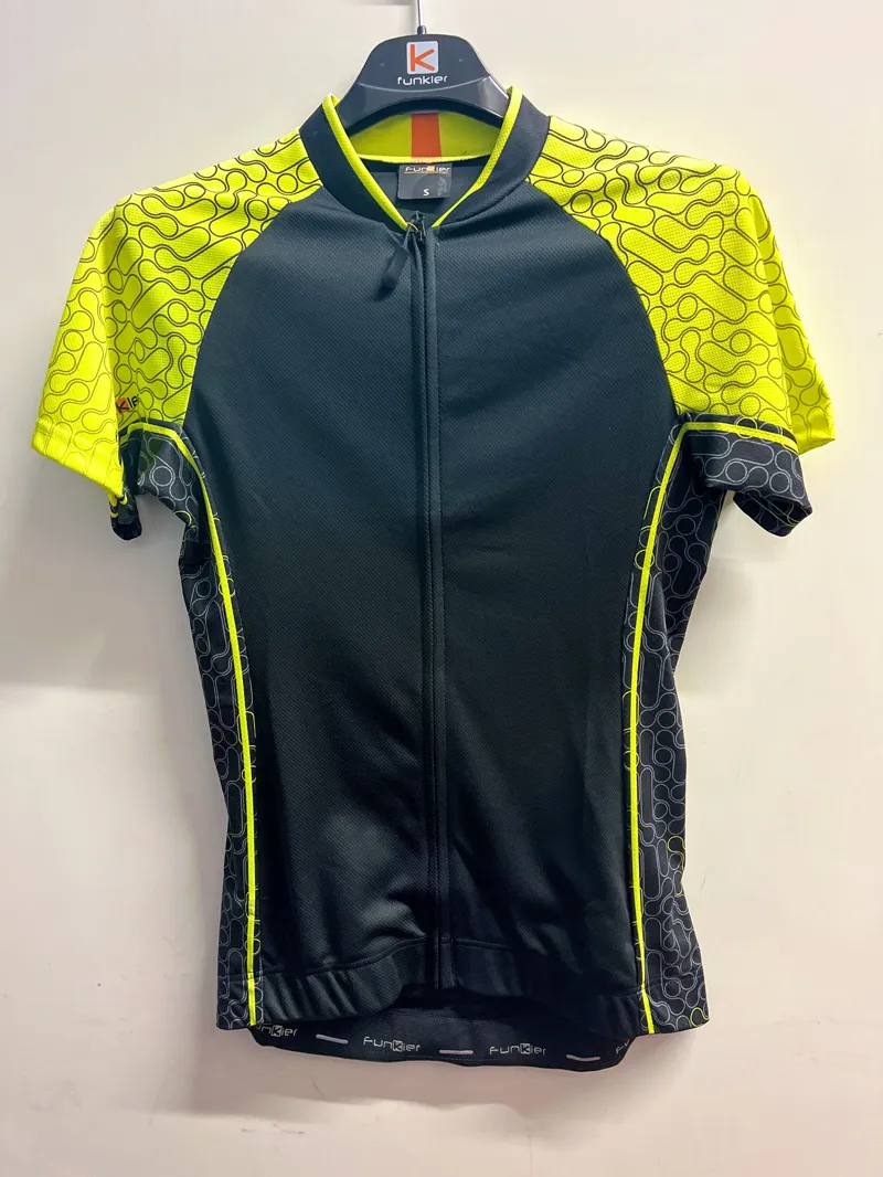 Funkier Ladies SS Jersey Yellow Small - Shoulders Faded