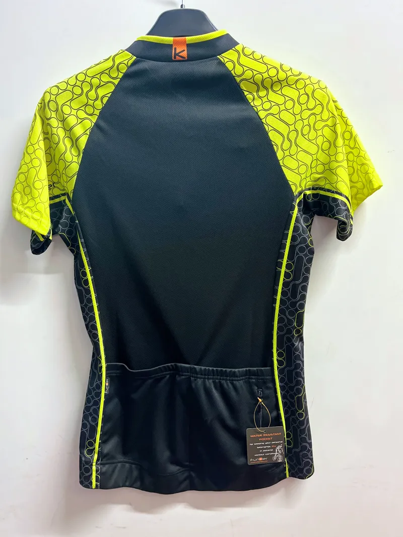 Funkier Ladies SS Jersey Yellow Small - Shoulders Faded-1