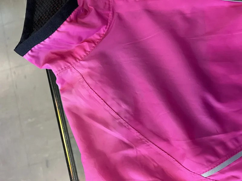 Funkier Ladies Waterproof Jacket Pink - Faded Shoulders-3