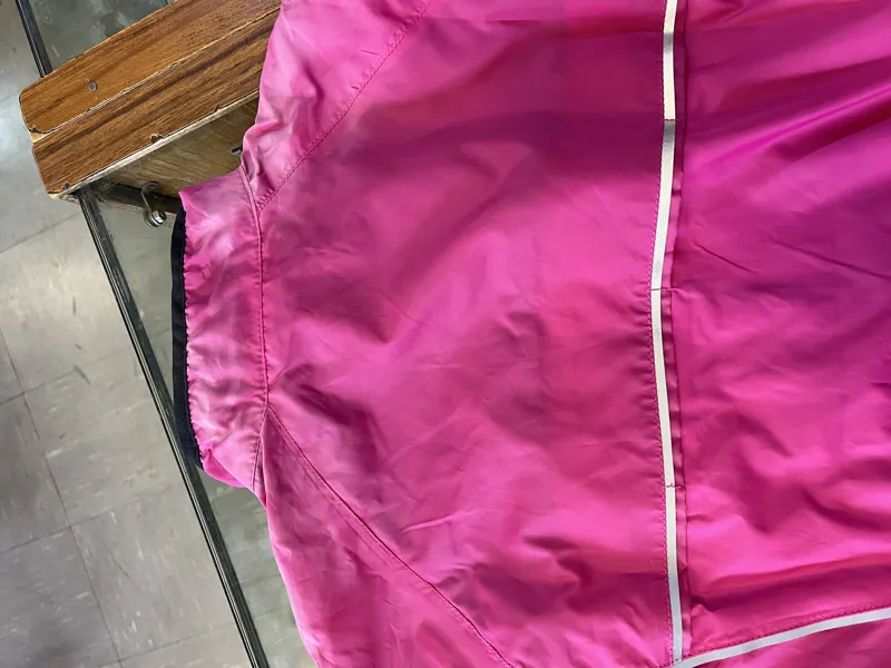 Funkier Ladies Waterproof Jacket Pink - Faded Shoulders-4