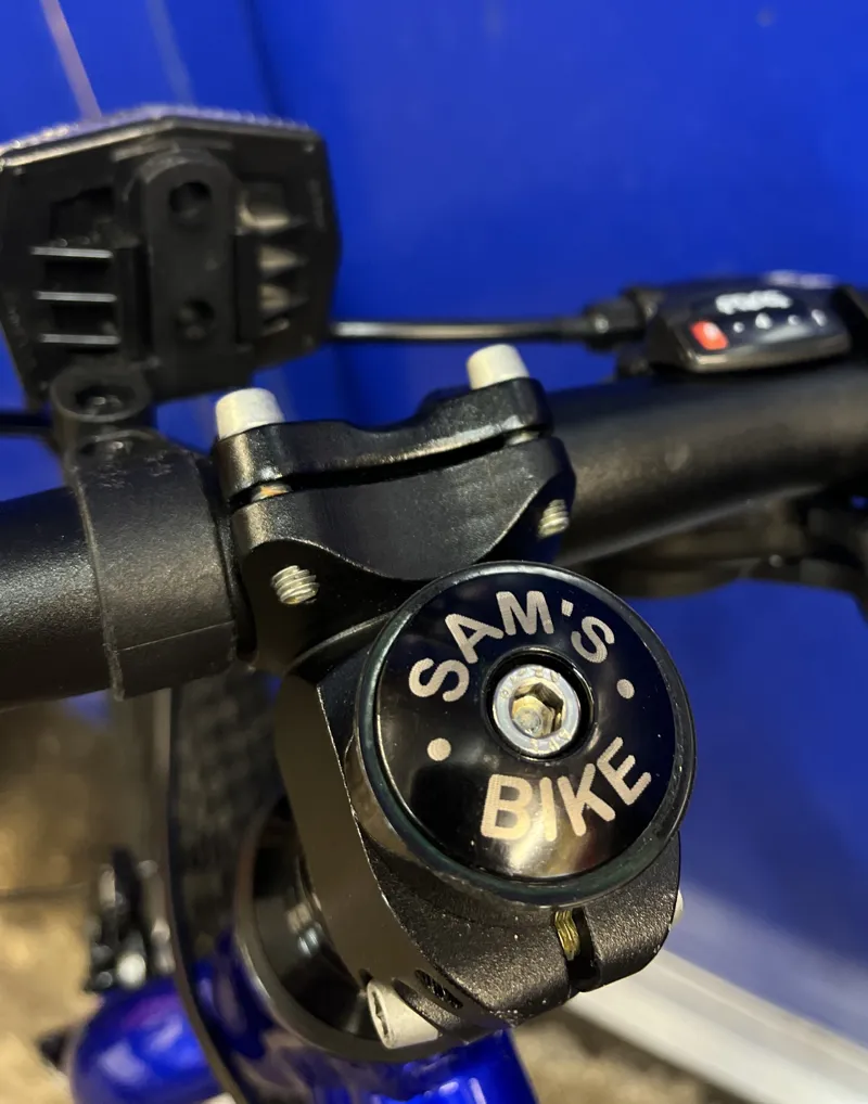 Personalised Stem Cap - If Found in Black-1