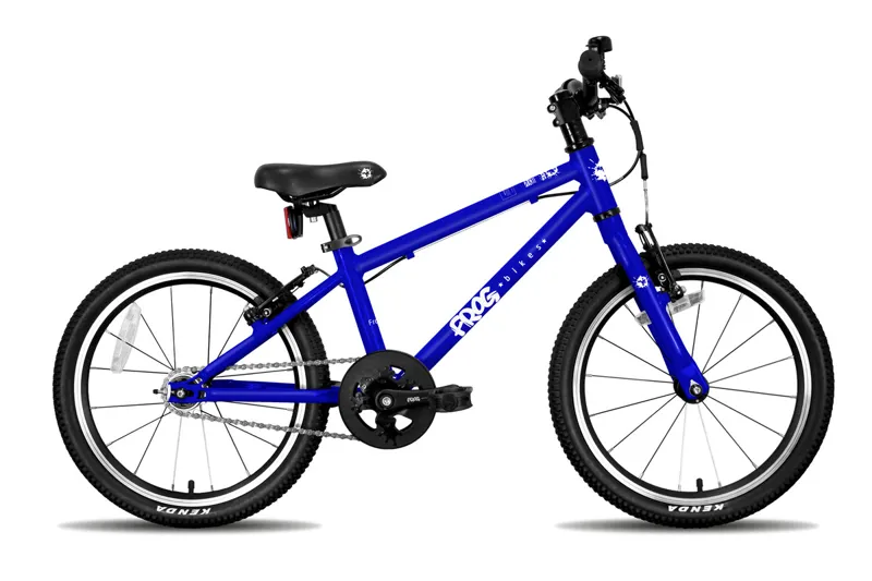 Frog First Pedal 47 Single Speed Kids Bike 18 inch Wheel in Electric Blue
