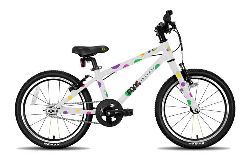 Frog First Pedal 47 Single Speed Kids Bike 18 inch Wheel in Spotty