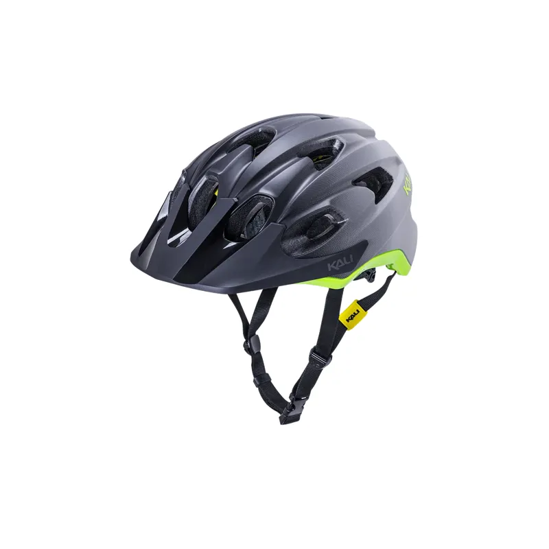 Kali - Pace Solid Fade - Matte Black/Gray/Gloss Fluo Yellow Large X-Large 58-61cm