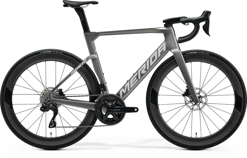 Merida - Reacto 6000 Aero Road Bike in Gunmetal Grey Silver