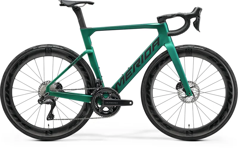 Merida - Reacto 8000 Aero Road Bike in Green Black
