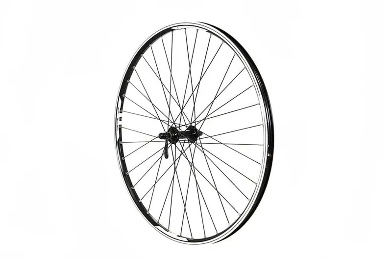 Raliegh - Tru-Build Wheels 27.5 Rear Wheel Screw On QR V-BrakeSize: 27.5Colour: Black