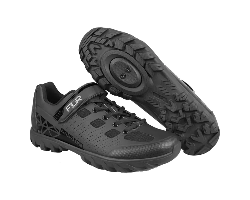 FLR - Rexston Active Touring/Trail Shoe in Black - Size 42-5