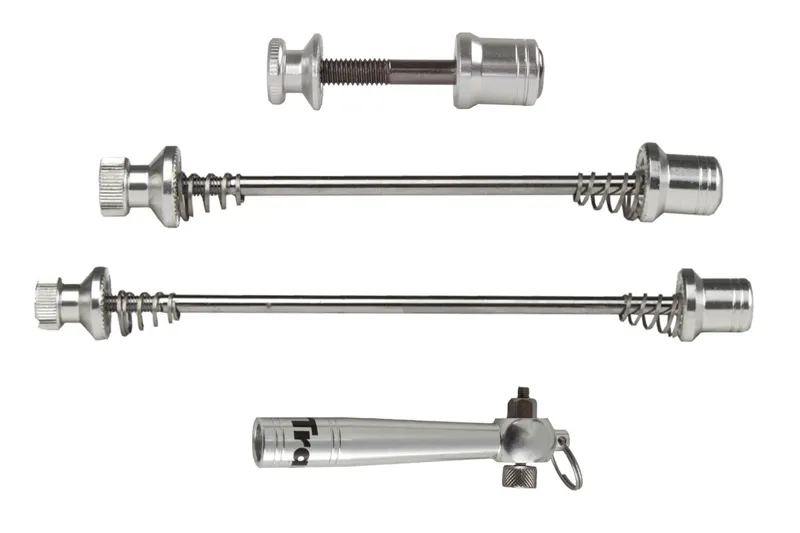 Tranz-X - 3 Piece A.K.Security Skewer Set - Silver