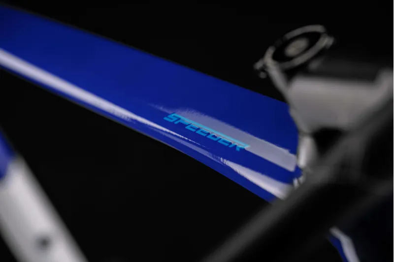 Merida - Speeder 100 Sports Hybrid Bike in Blue/White -6