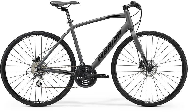 Merida - Speeder 20D Sports Hybrid Bike in Antheracite Black