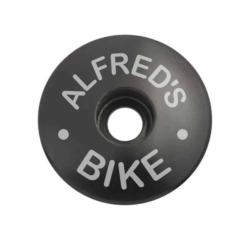 Personalised Stem Cap - Your Name Black-1