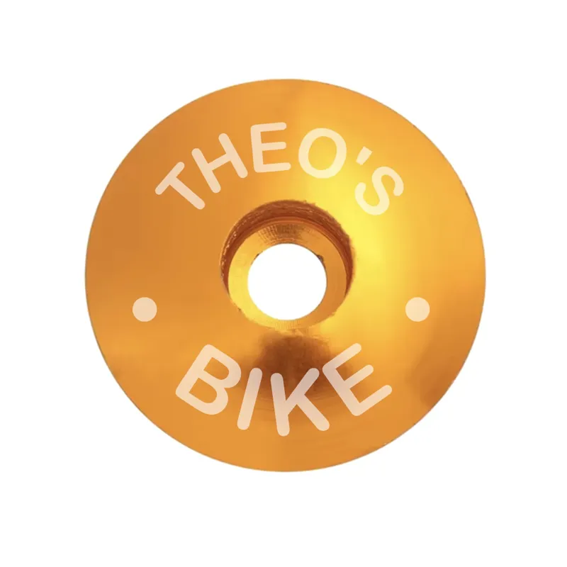 Personalised Stem Cap - Your Name Orange-1