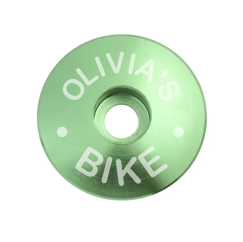 Personalised Stem Cap - Your Name Green-1