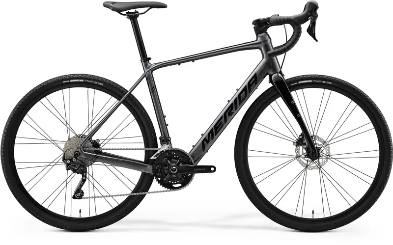 Merida - eSilex 400 Electric Gravel Bike in Grey Black