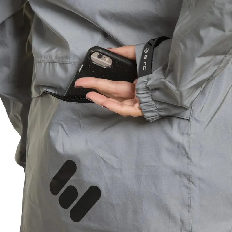 ETC Arid Rain Jacket Silver-5