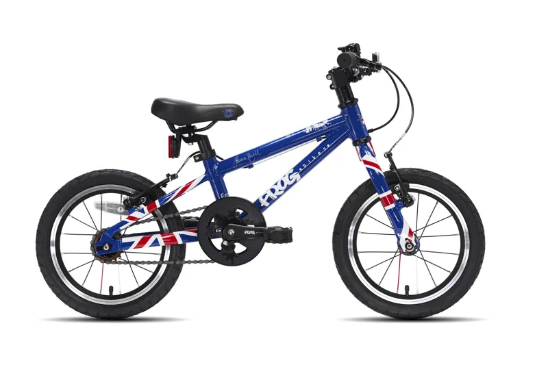 Used - Frog 43 Union Jack Blue 14 inch Wheel Kids Bike