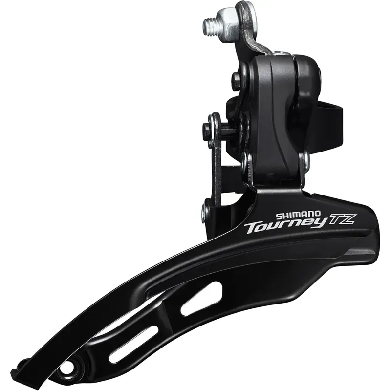 Shimano - Tourney / TY FD-TZ500 6-speed MTB front derailleur down swing down pull 31.8mm 66-69 42T