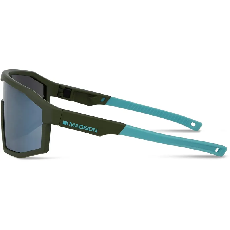 Madison - Eyewear Enigma Sunglasses - 3 Lens Olive-2
