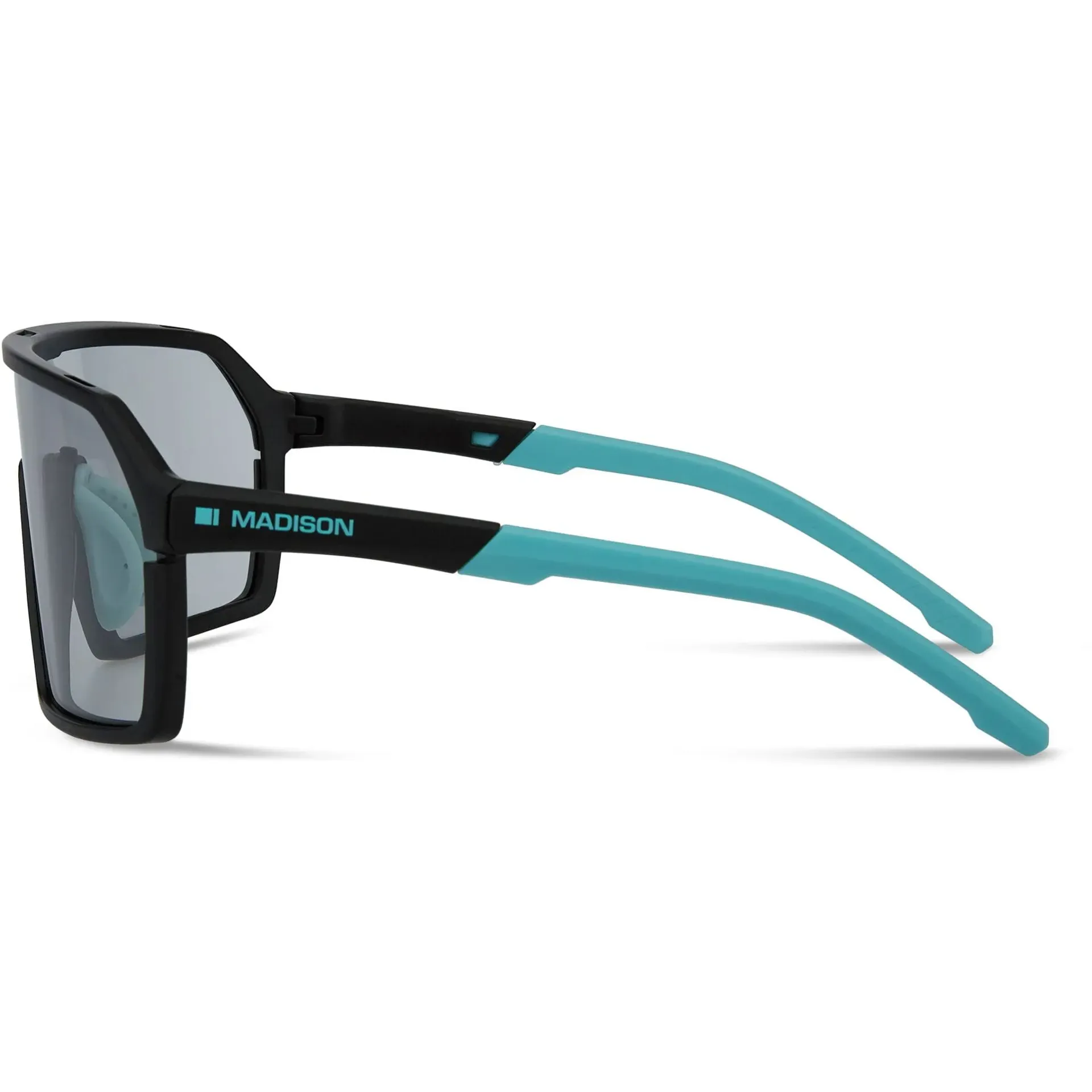 Madison - Eyewear Crypto Sunglasses - Matt Black Blue Photochromic lens
