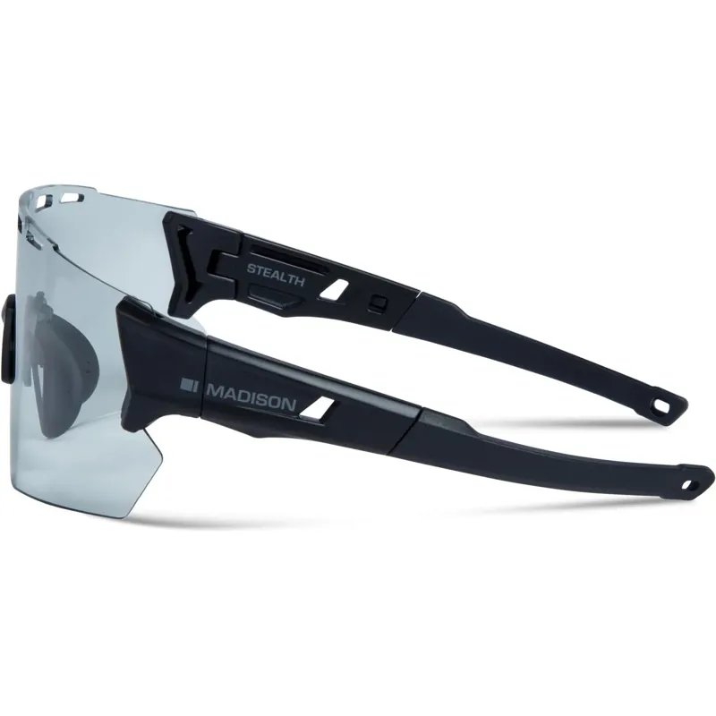Madison - Eyewear Stealth Sunglasses - Matt Black Photochromic-4
