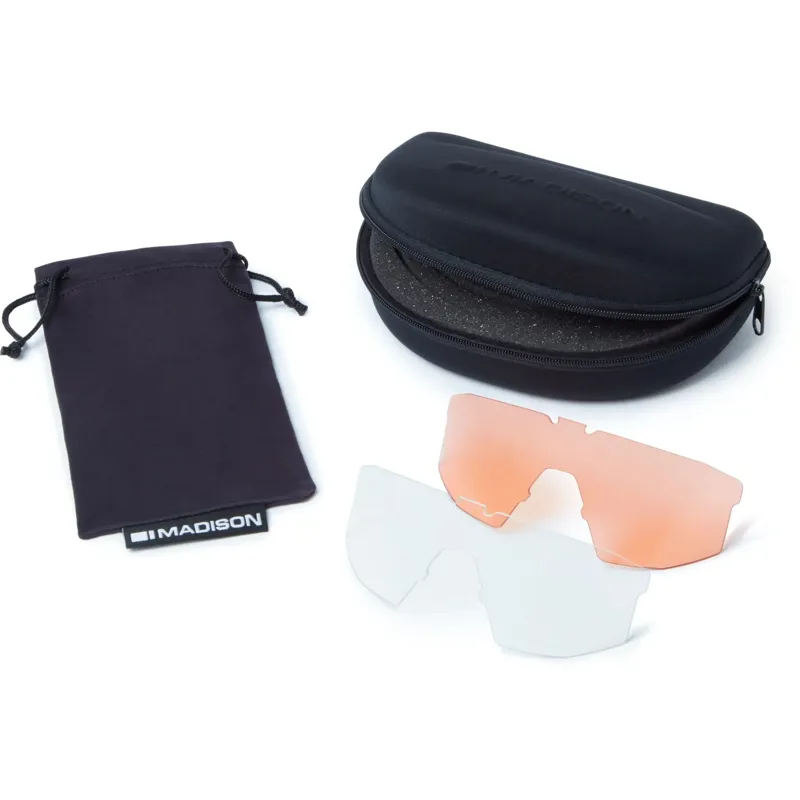 Madison - Eyewear Enigma Sunglasses - 3 Lens Olive-6