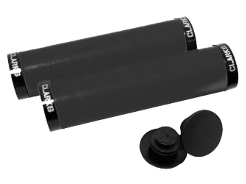 Clarks - CS-001 Silicone Lock-on Grips in Black-1