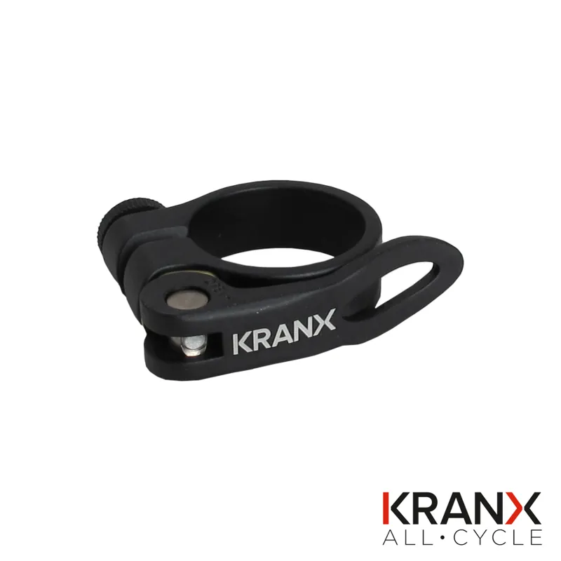 KranX - Alloy Q/R Seat Clamp in Black