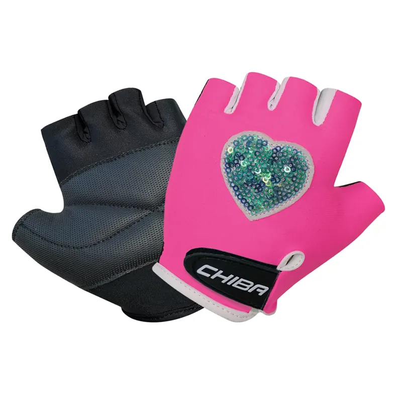 Chiba - Kids Line Cool Mitt in Neon Pink - Large