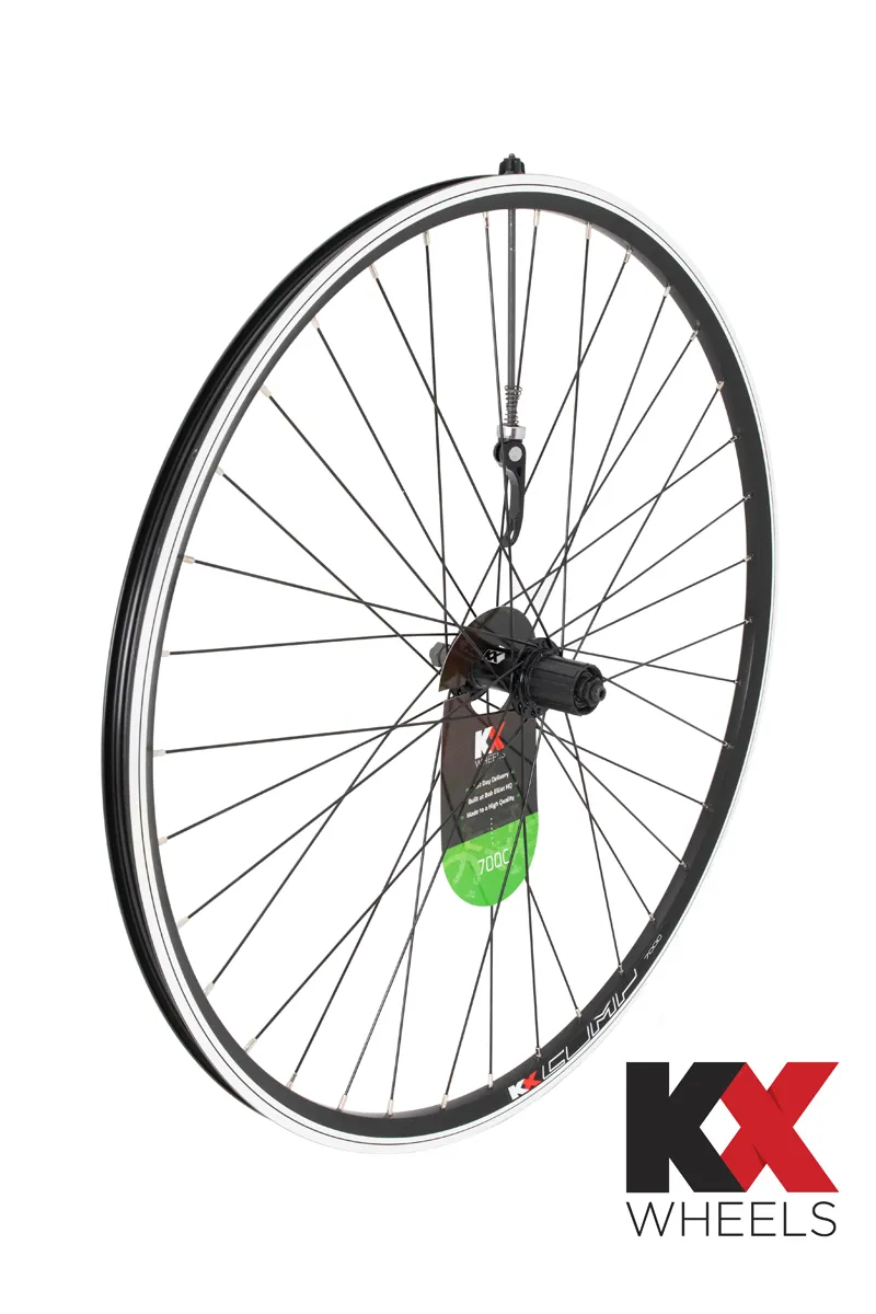 KX - Hybrid 700C Doublewall Q/R Cassette Wheel Rim Brake Rear
