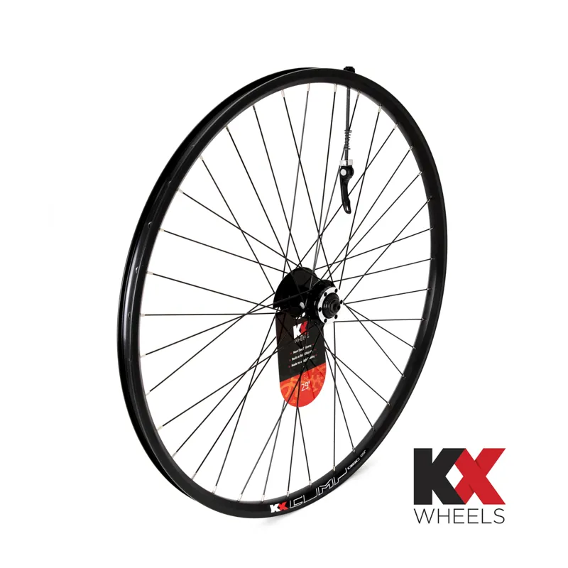 KX - MTB 29 29er Doublewall Q/R Wheel Disc Brake in Black Front