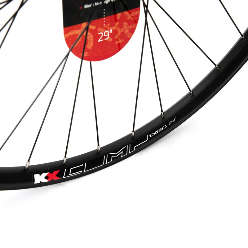 KX - MTB 29 29er Doublewall Q/R Wheel Disc Brake in Black Front-2