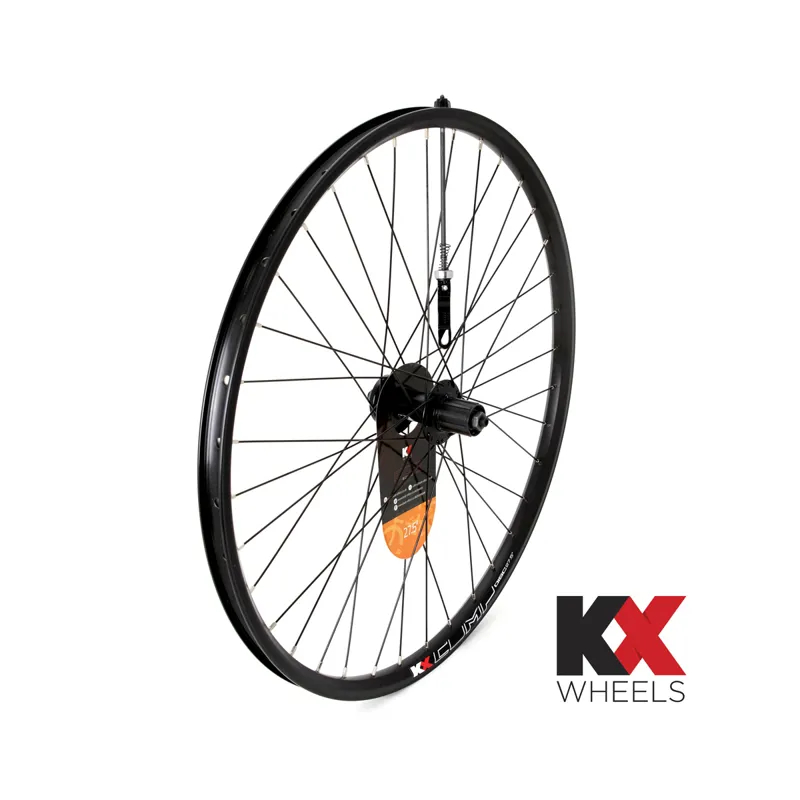 KX - MTB 27.5 650B Doublewall Q/R Cassette Wheel Disc Brake in Black Rear