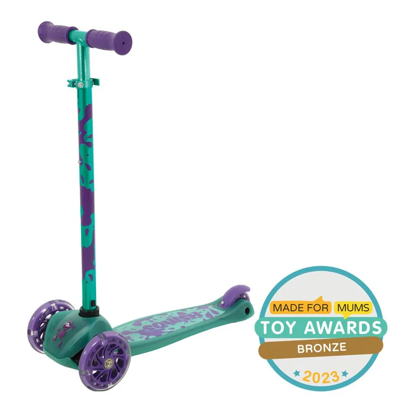 Squish - Mini Flex LED Tilt Scooter - Teal